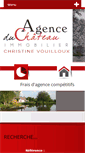 Mobile Screenshot of agenceduchateau.fr